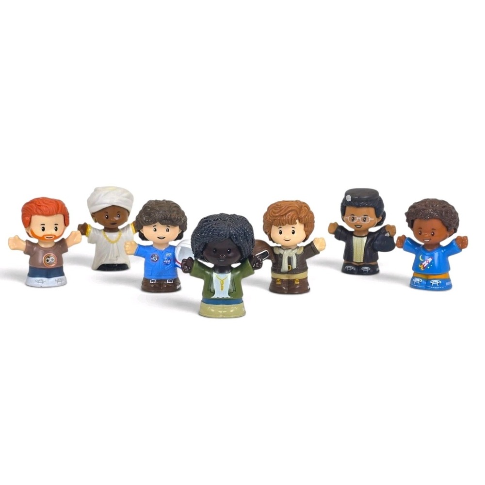 Fisher Price Little People Lot 7 Figures Inspiring Women Sally Ride Rosa Parks